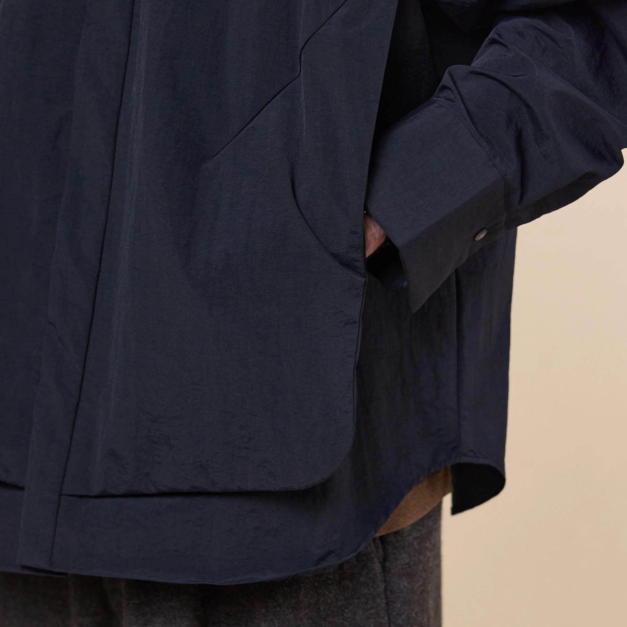 CCP - LS-NB106 Light Shell Over Shirt - Black - Image 3