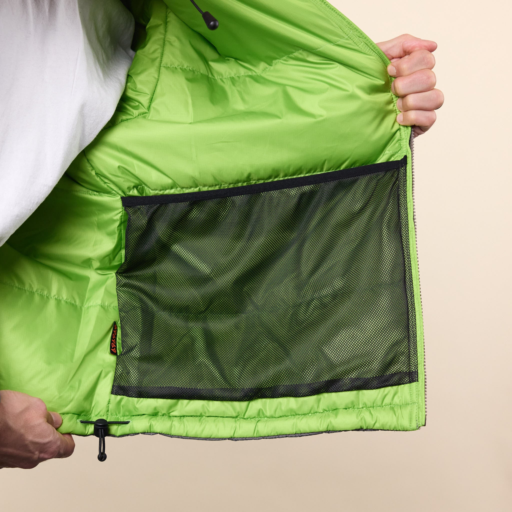 Cease - C's Parka Jacket - Steel / Gecko Green - Image 7