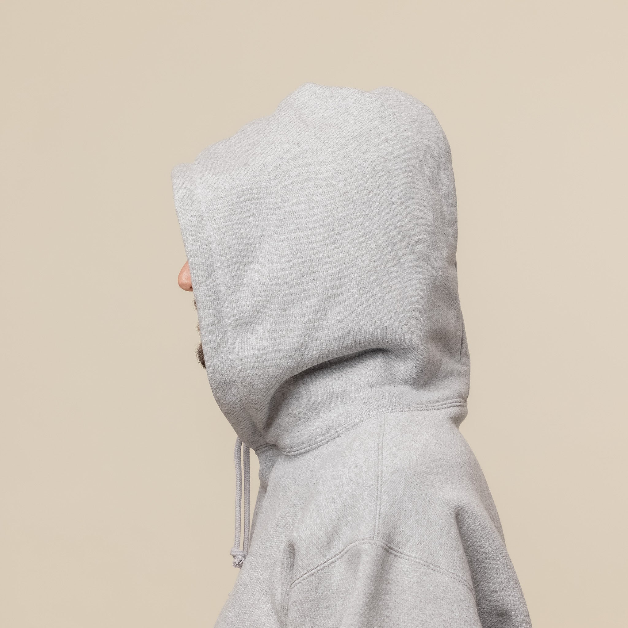 Cease - Standard Pullover Hooded Sweatshirt - Heather Grey - Image 4