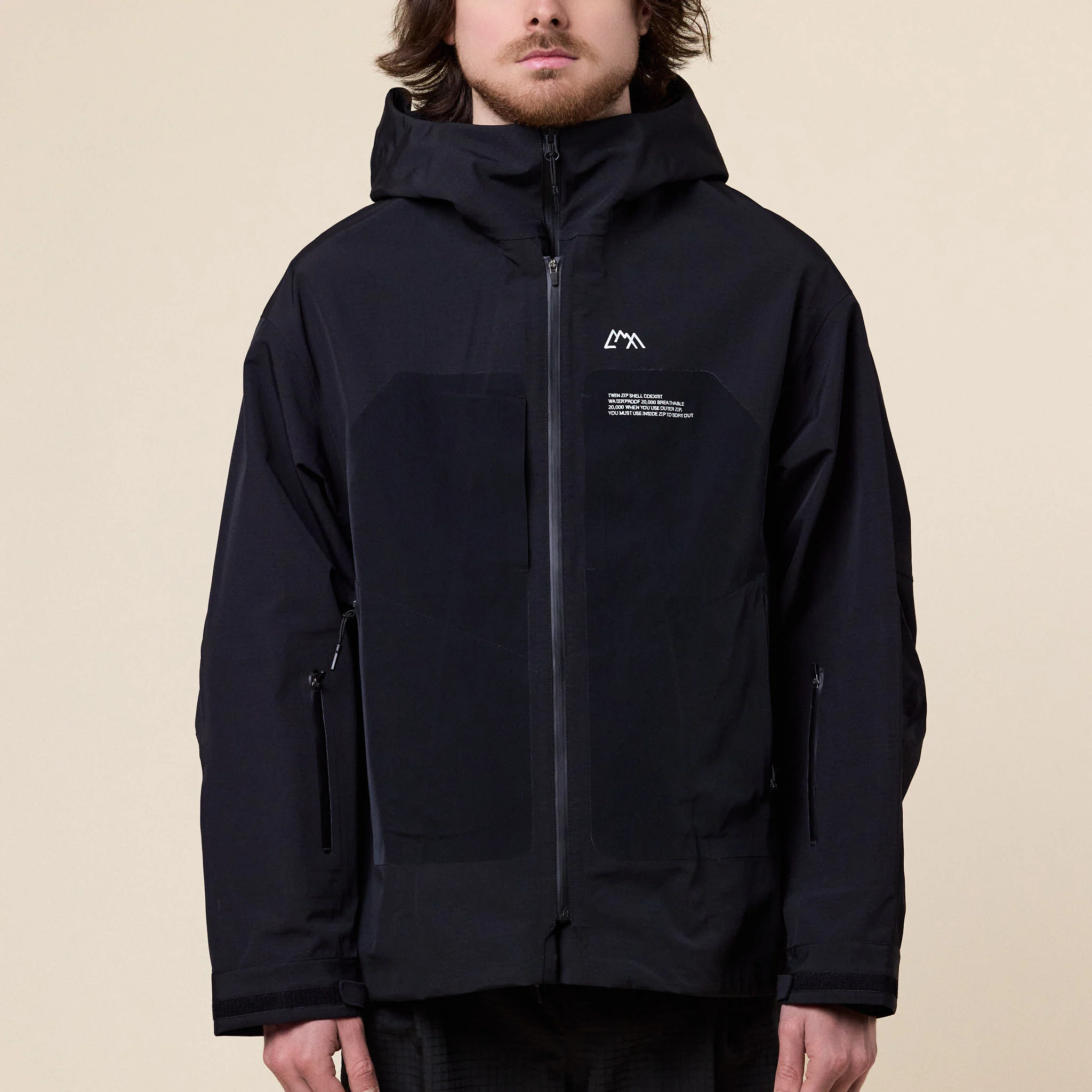 CMF Comfy Outdoor Garment - Twin Zip Shell Coexist Jacket - Black - Image 4