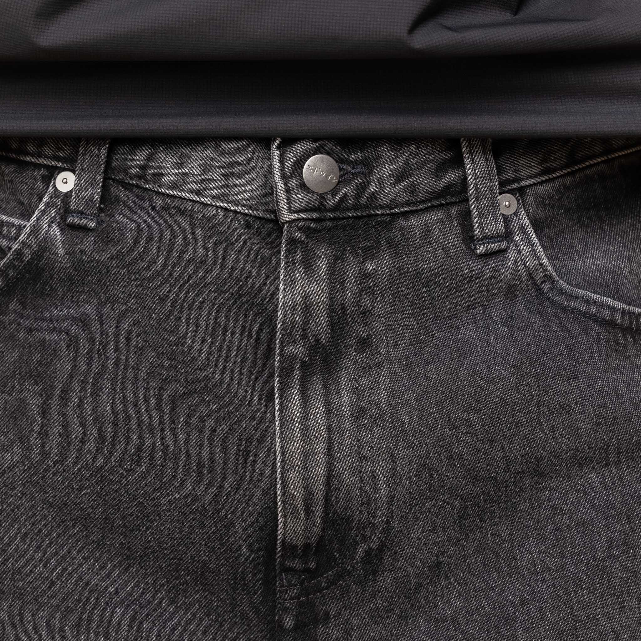Edwin Jeans - Matrix Wide Pant - Black Matt Wash - Image 3