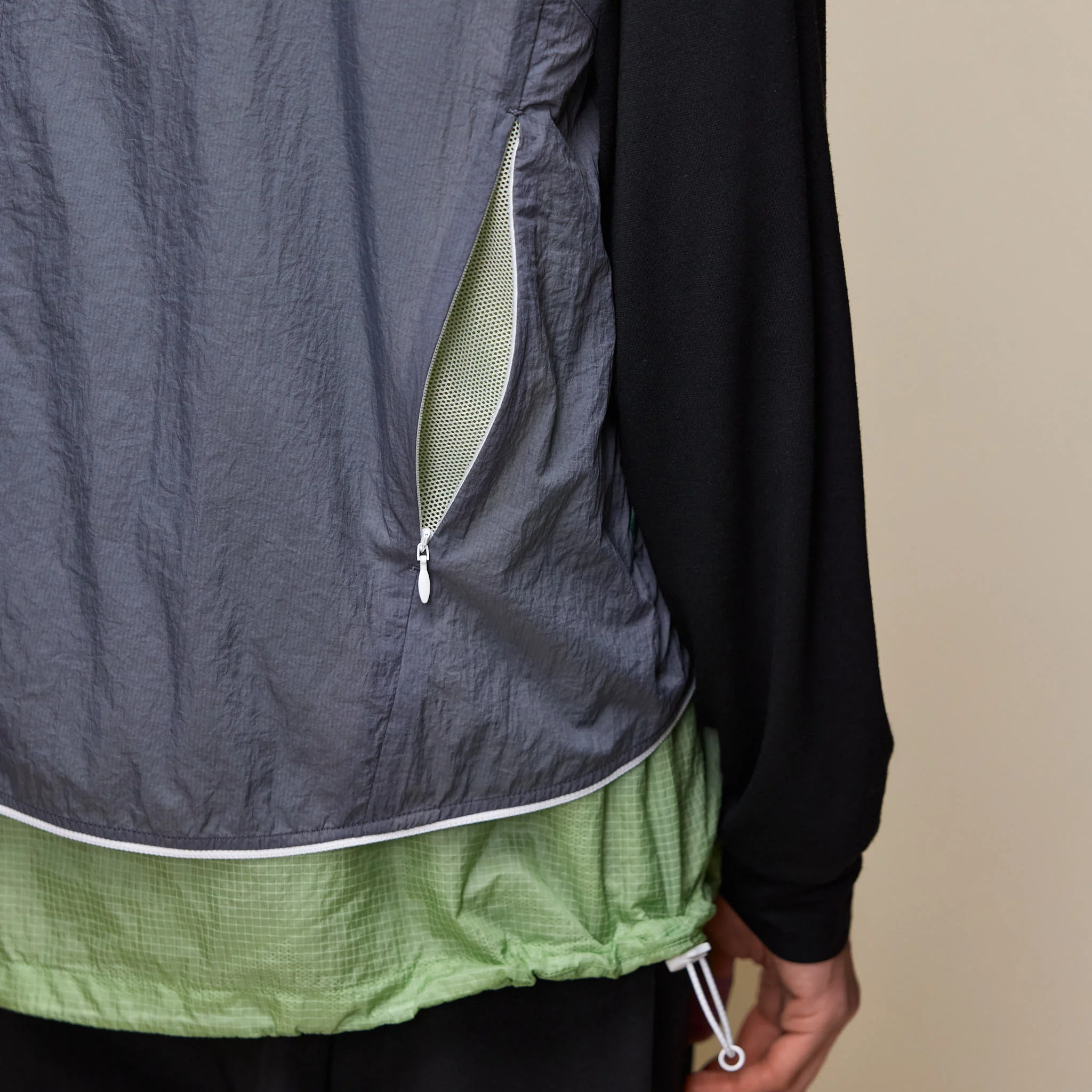F/CE - Layering Utopia Dyneema Vest Jacket - Mint Green - Image 3