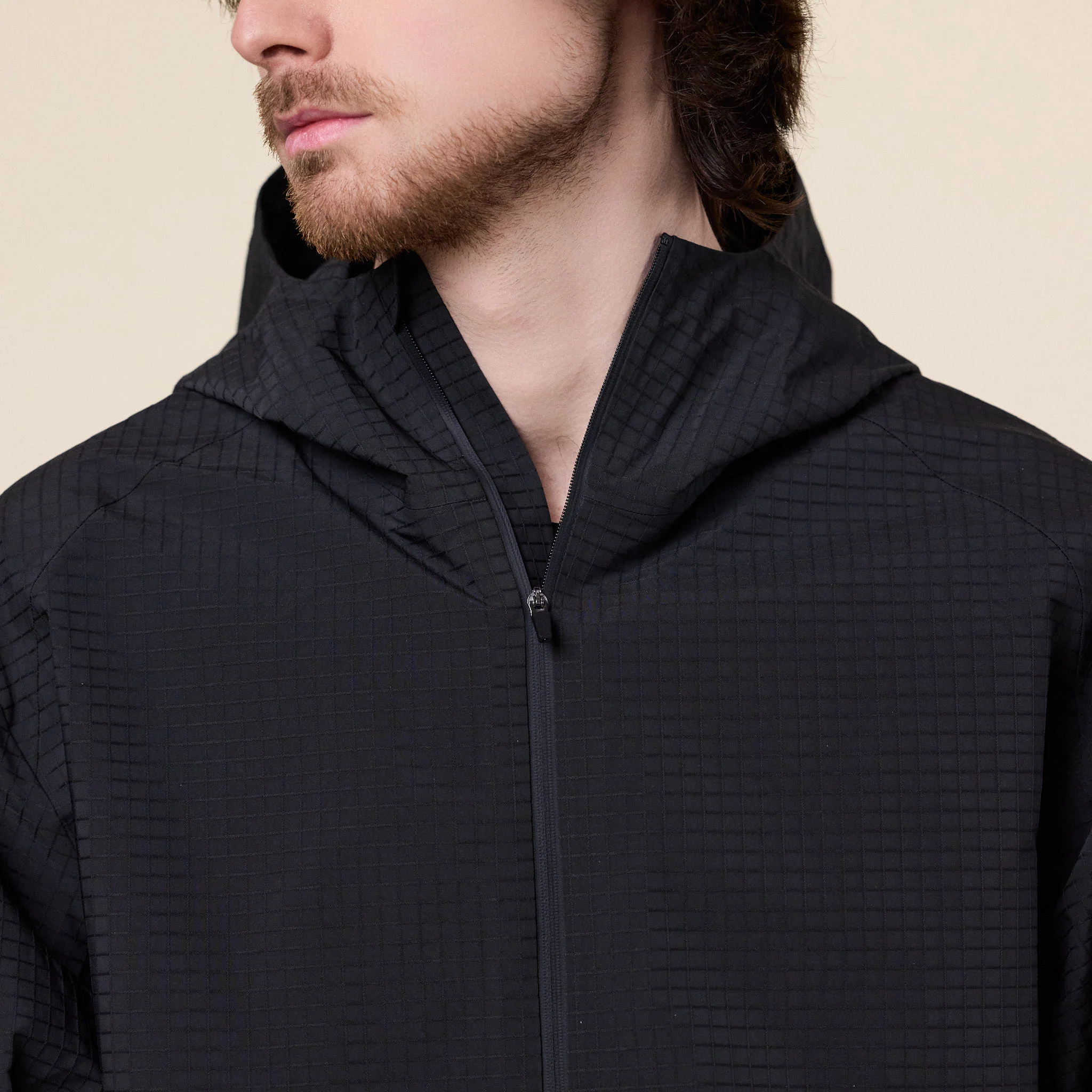 Hiking Patrol - Waypoint Rip-Stop Hooded Jacket - Charcoal Black - Image 3