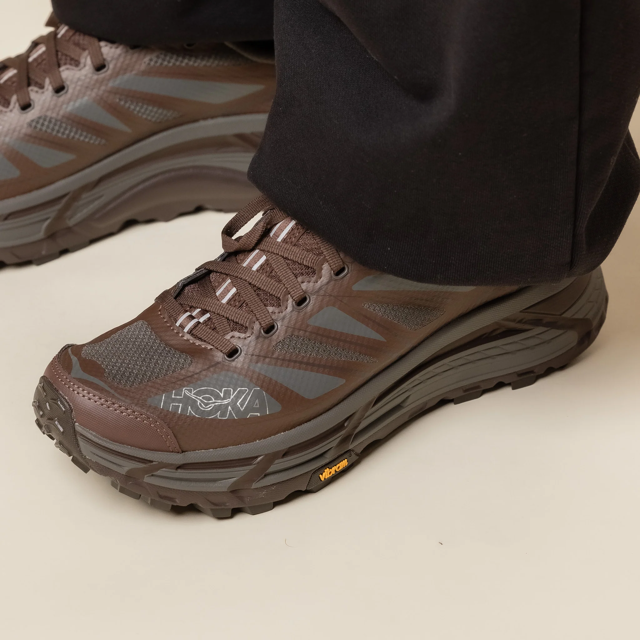 HOKA - Mafate Speed 2 Origins - Asphalt Grey / Walnut - Image 5
