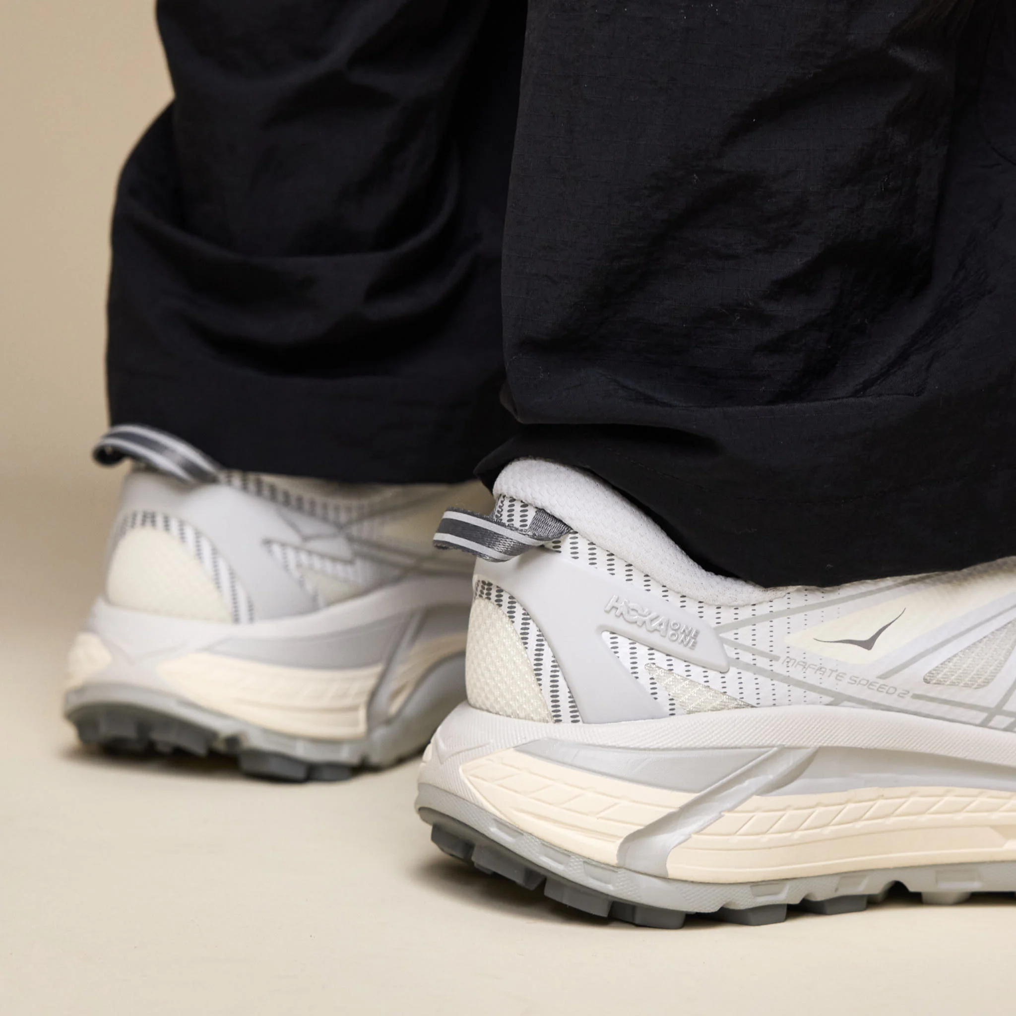 HOKA - Mafate Speed 2 Origins - Cosmic Grey / Alabaster - Image 4