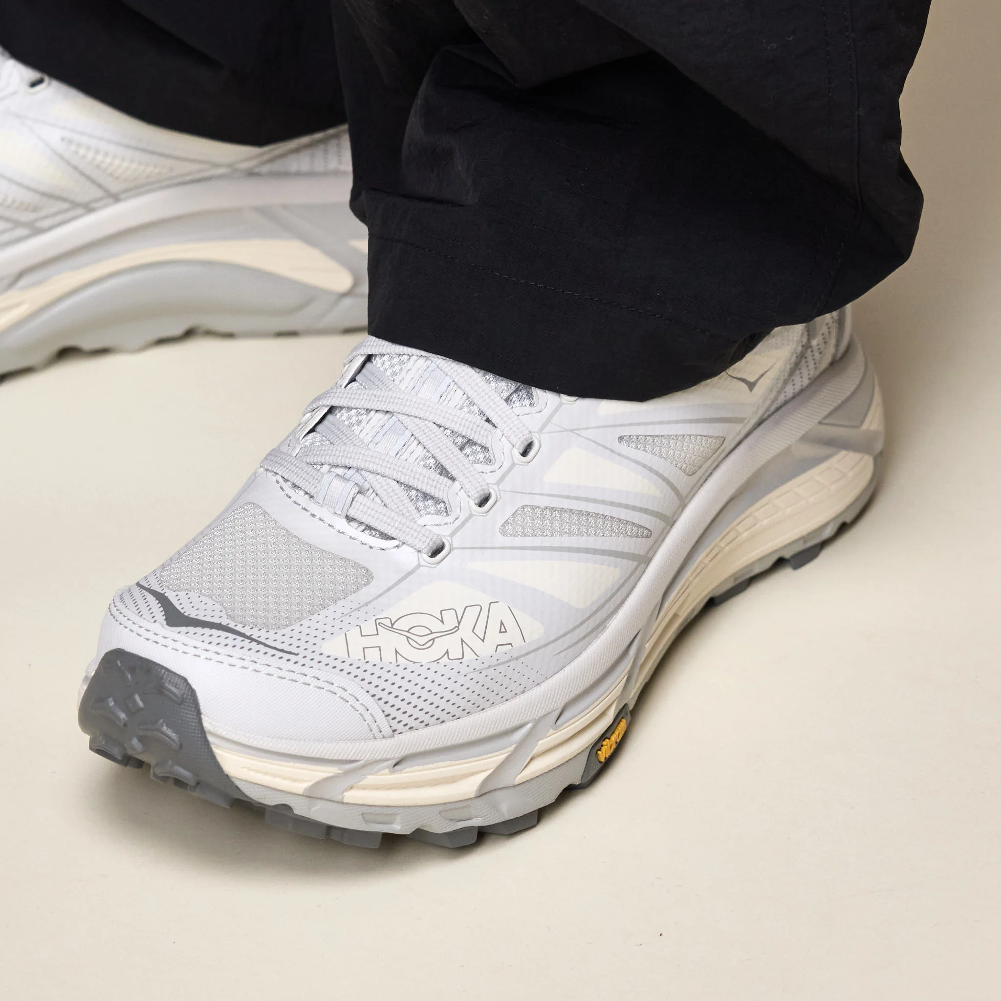 HOKA - Mafate Speed 2 Origins - Cosmic Grey / Alabaster - Image 5