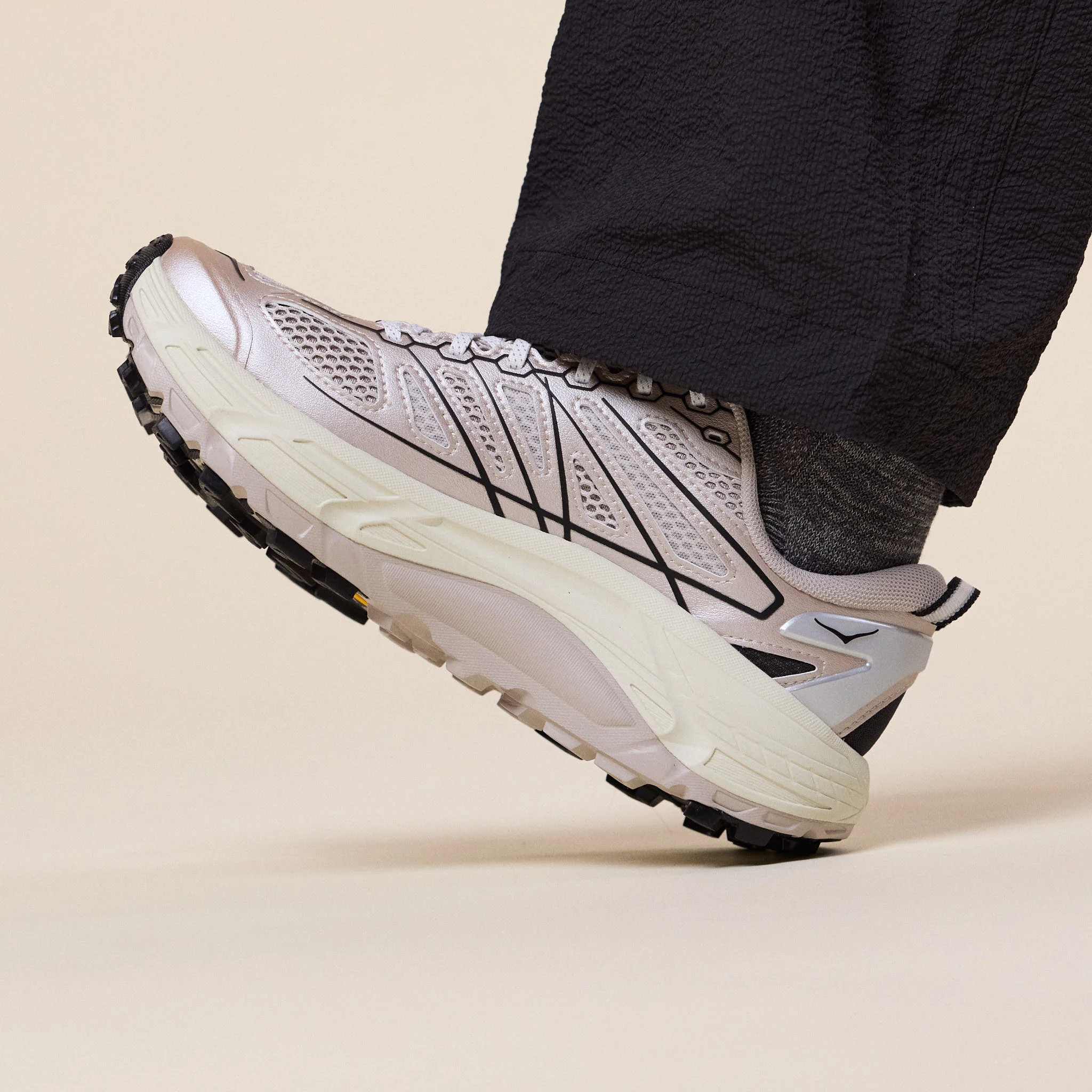 HOKA - Mafate Speed 2 Stealth Tech - Putty / Black - Image 3