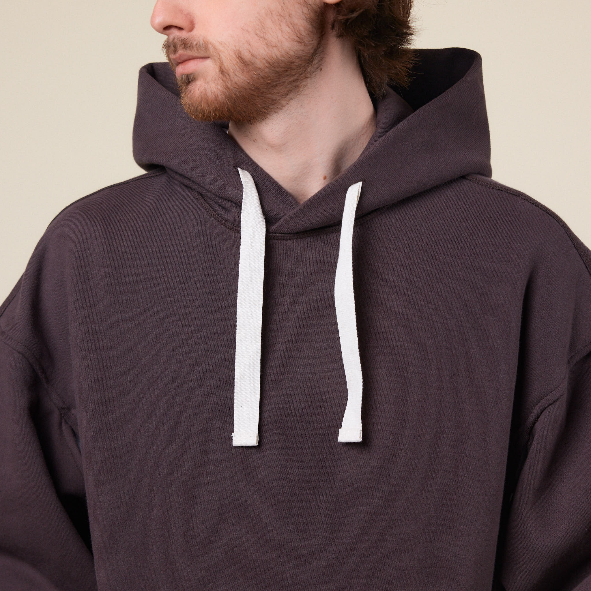 Merely Made - Premium Nomadic Oversized Hoodie - Hickory Brown - Image 5