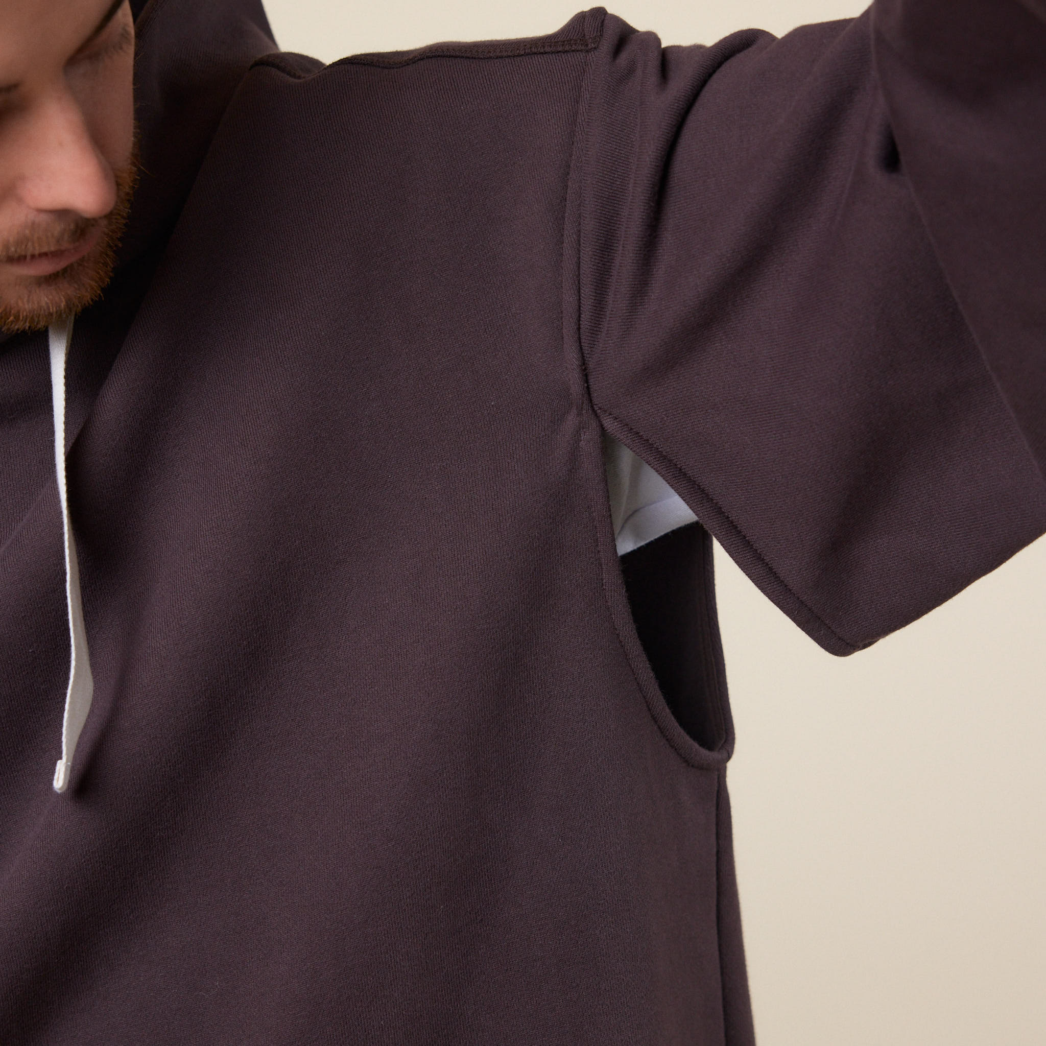 Merely Made - Premium Nomadic Oversized Hoodie - Hickory Brown - Image 6