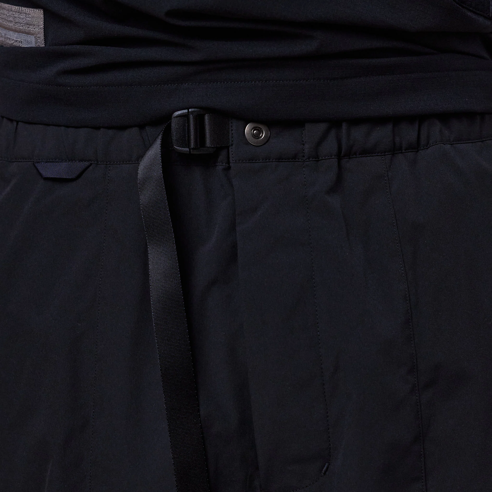 Poliquant - Changing Length Wide Zip Up Pants - Black - Image 5
