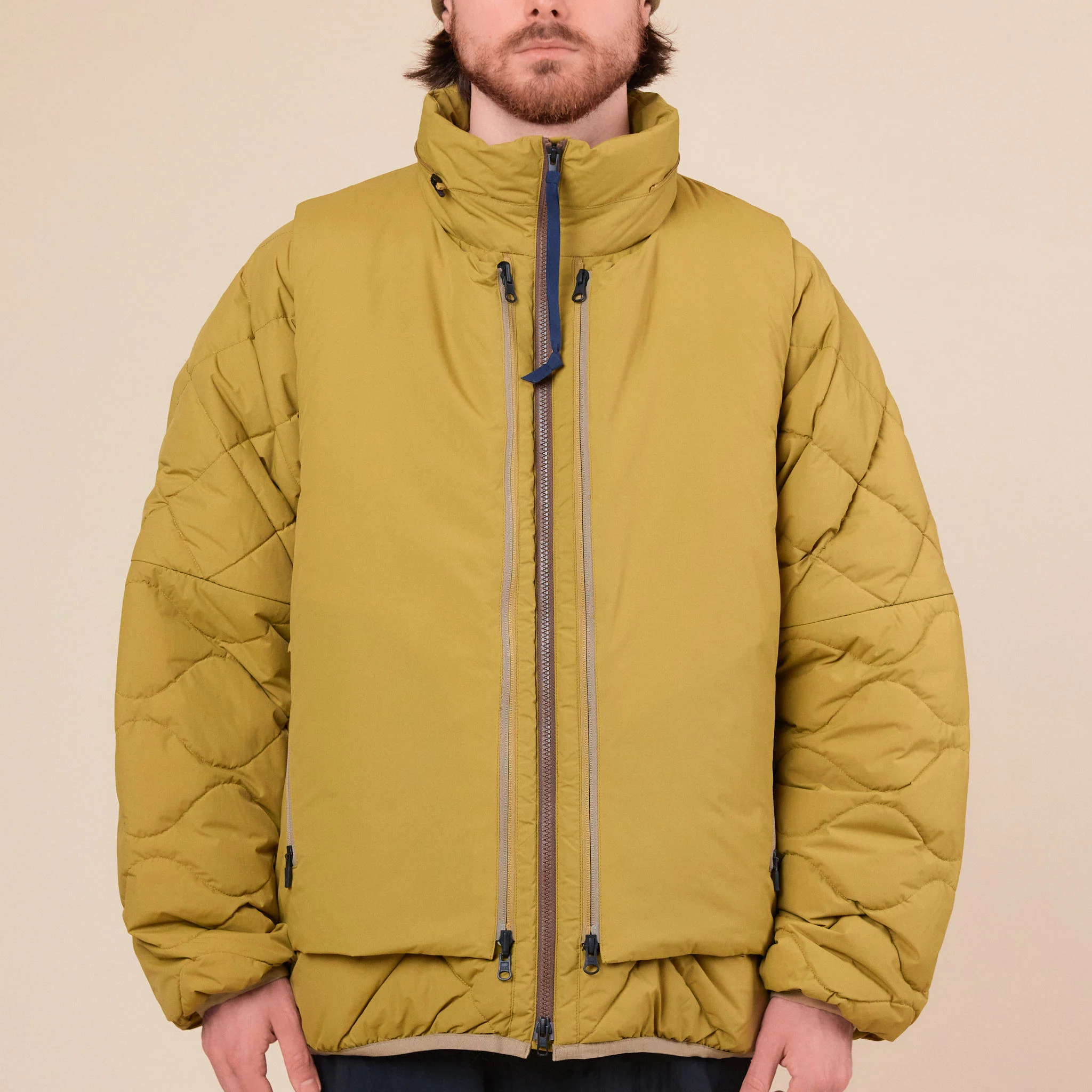Poliquant x Taion - Individual Starter Kit Transforming Jacket - Coyote Amber - Image 5