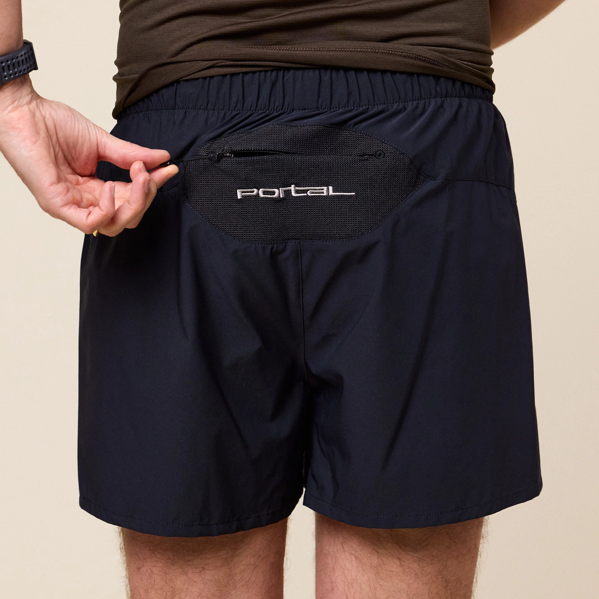 Portal - Marka Liner Shorts - Black Beauty - Image 7