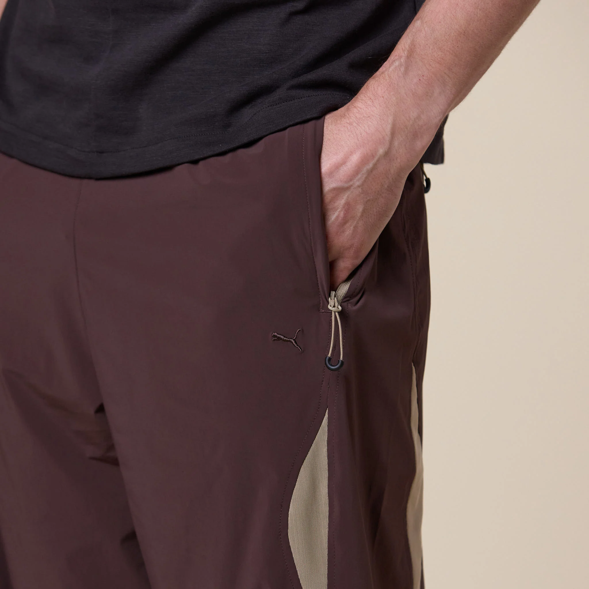 Puma - CLRT 2G Elongated Shorts - Brown - Image 3