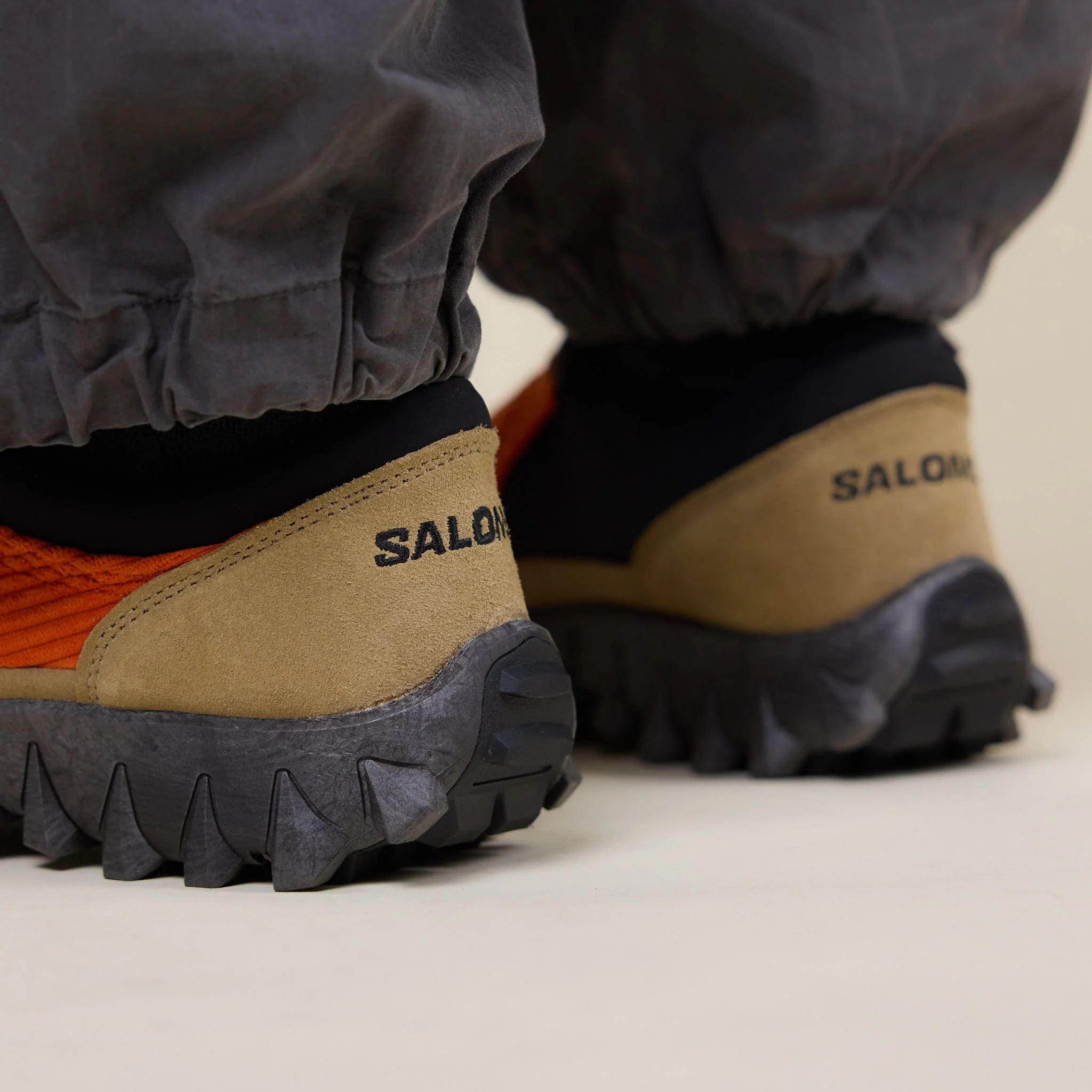 Salomon - Snowclog Corduroy - Burnt Ochre / Kelp / Black - Image 4