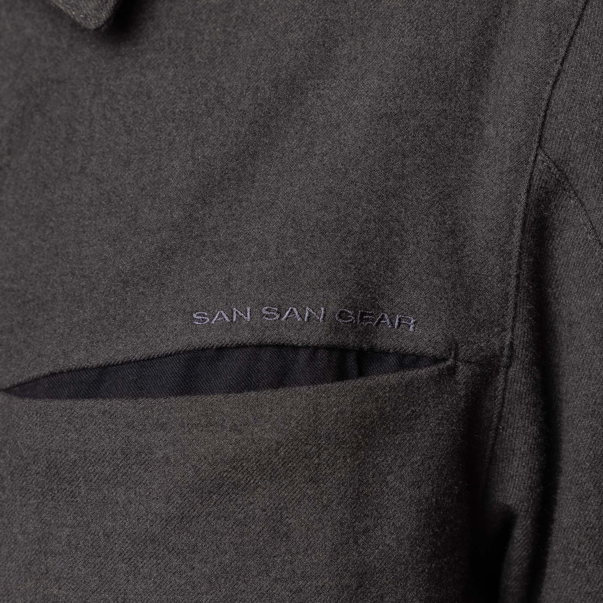 San San Gear - Trucker Jacket - Charcoal - Image 4
