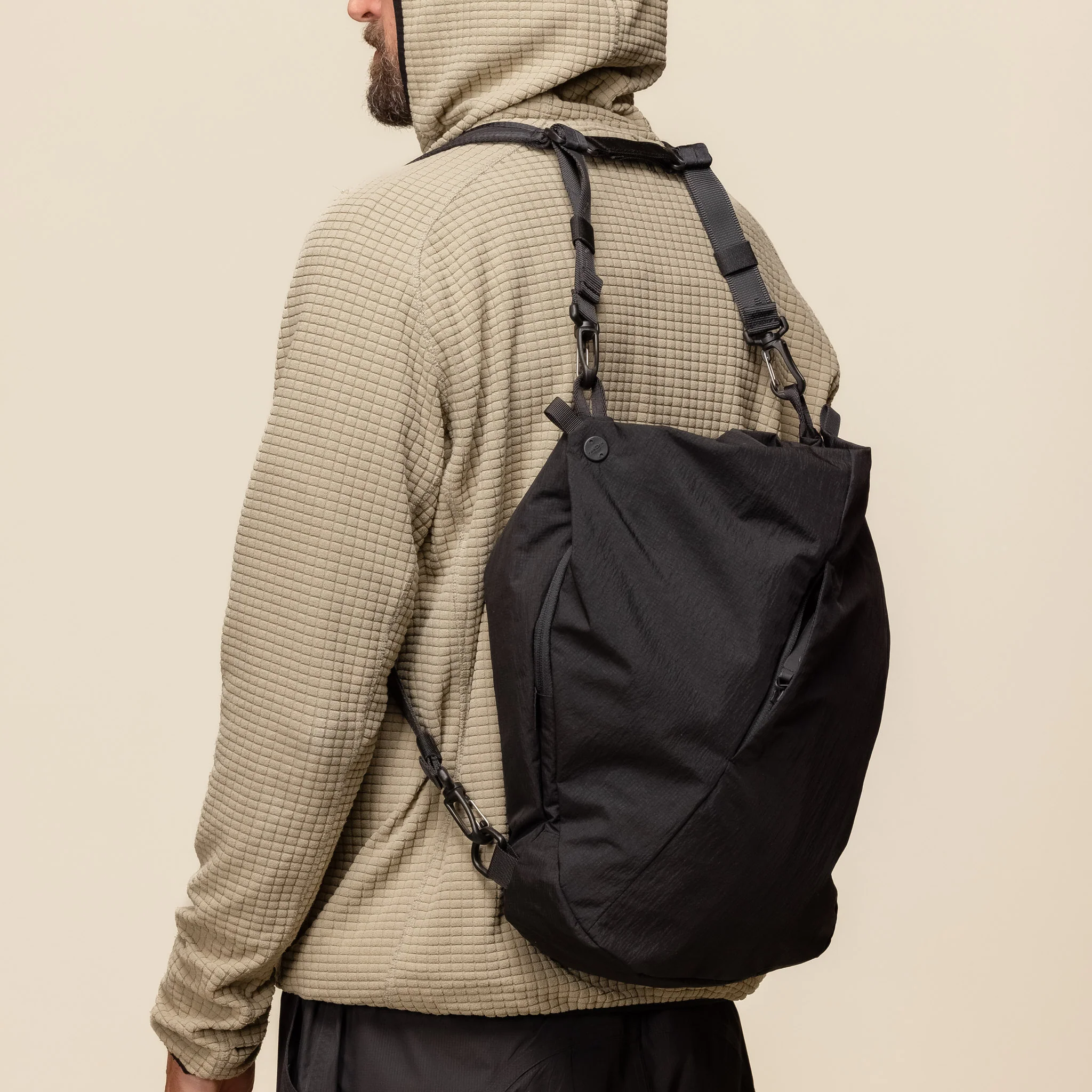 SEALSON - TE-S | ECOYA® 3-Way Messenger Bag - Black - Image 3