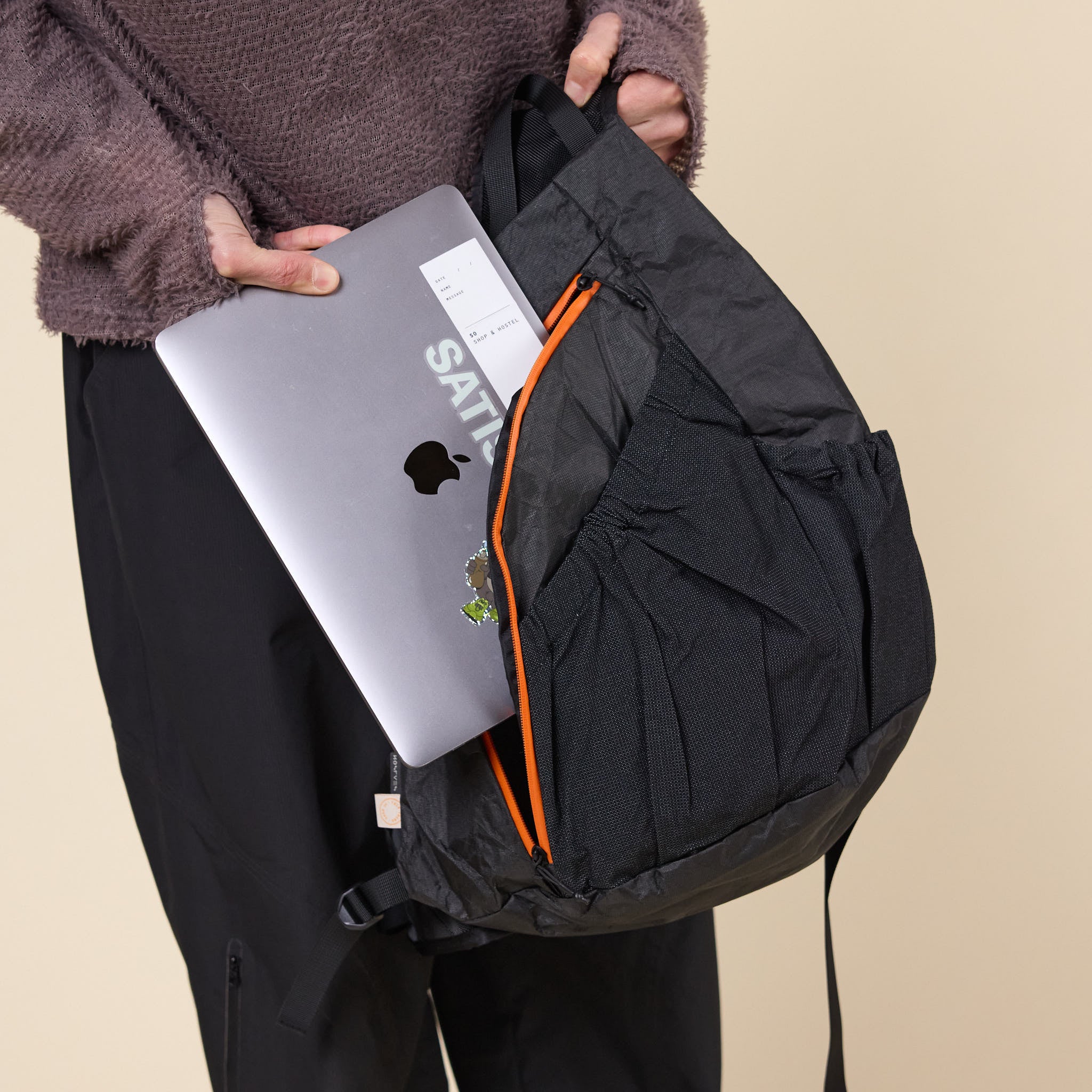 SEALSON TTOO Exclusive - SR4 Crossbody Bag - Black / Orange - Image 8