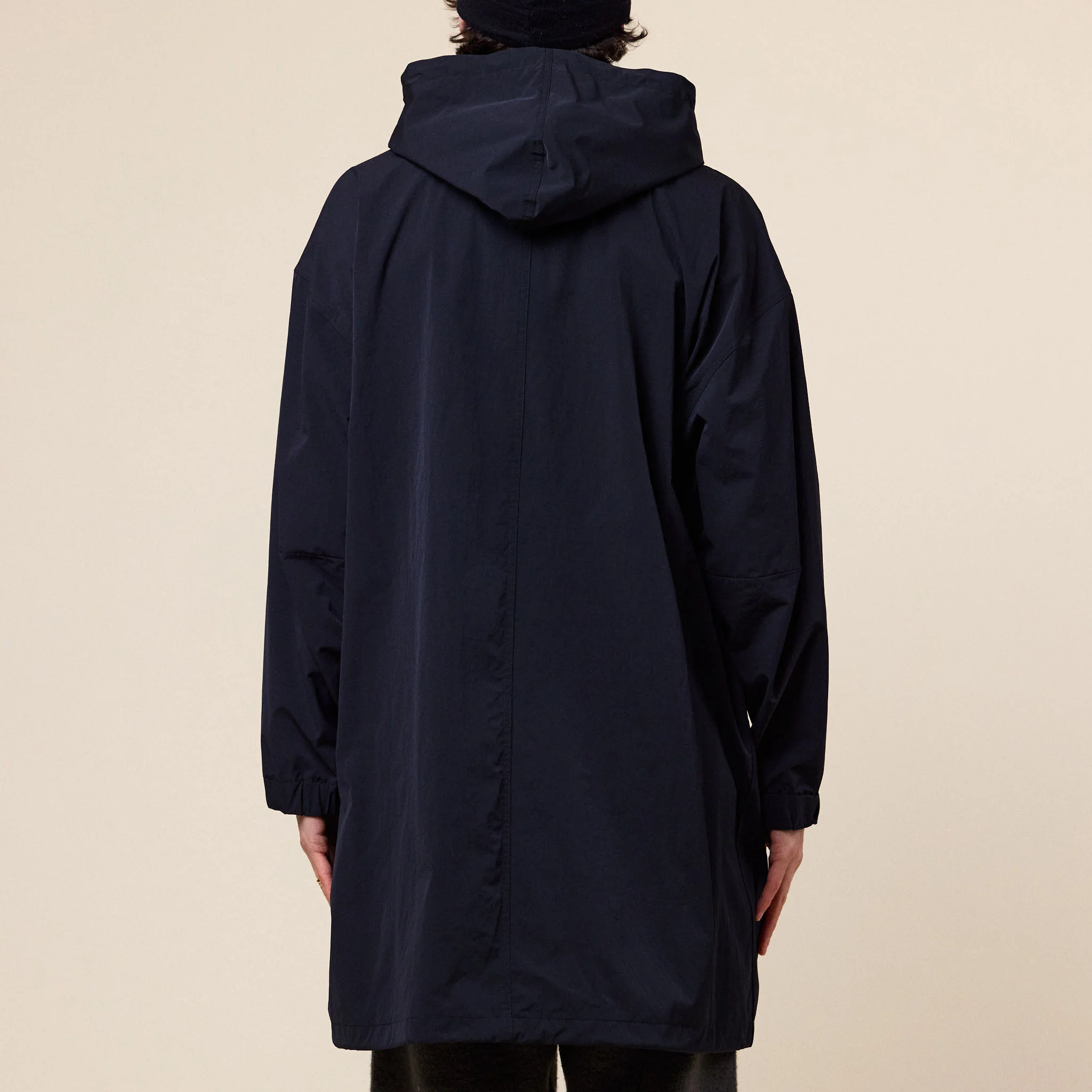 Still by Hand - Nylon Parka - Ink Black - Image 2