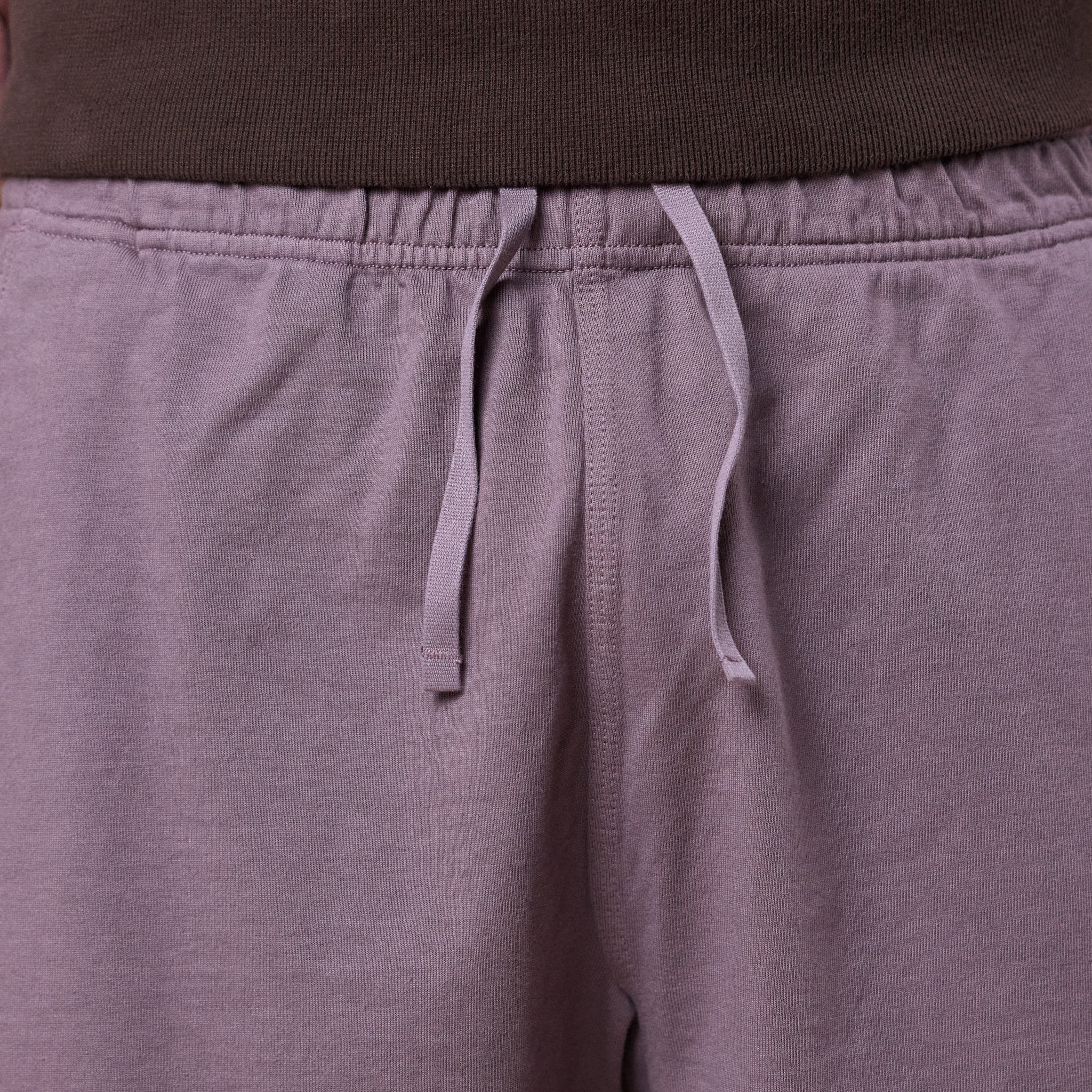 Stone Island - Malfilé Jersey "Old Effect" Shorts - Purple Grey - Image 4